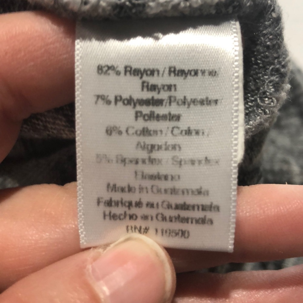 Laila Jayde gray open cardigan size medium - Picture 9 of 9